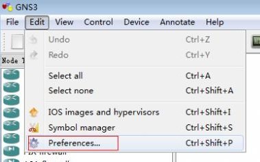 GNS3中文设置方法