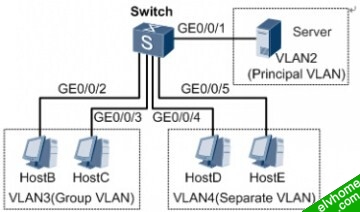 接入层mux-vlan